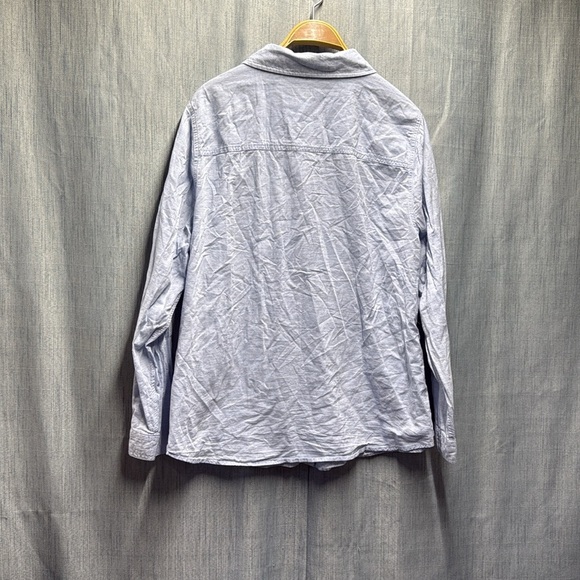 Torrid Soft Blue Casual button up Top size 2XL - Picture 6 of 8
